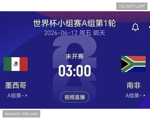 南非与墨西哥世界杯比赛转播时间及直播平台最新公告，观赛指南一览